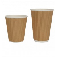 Ripple wall disposable coffee Paper Cup, Paper Cup Printing and Punching Machine